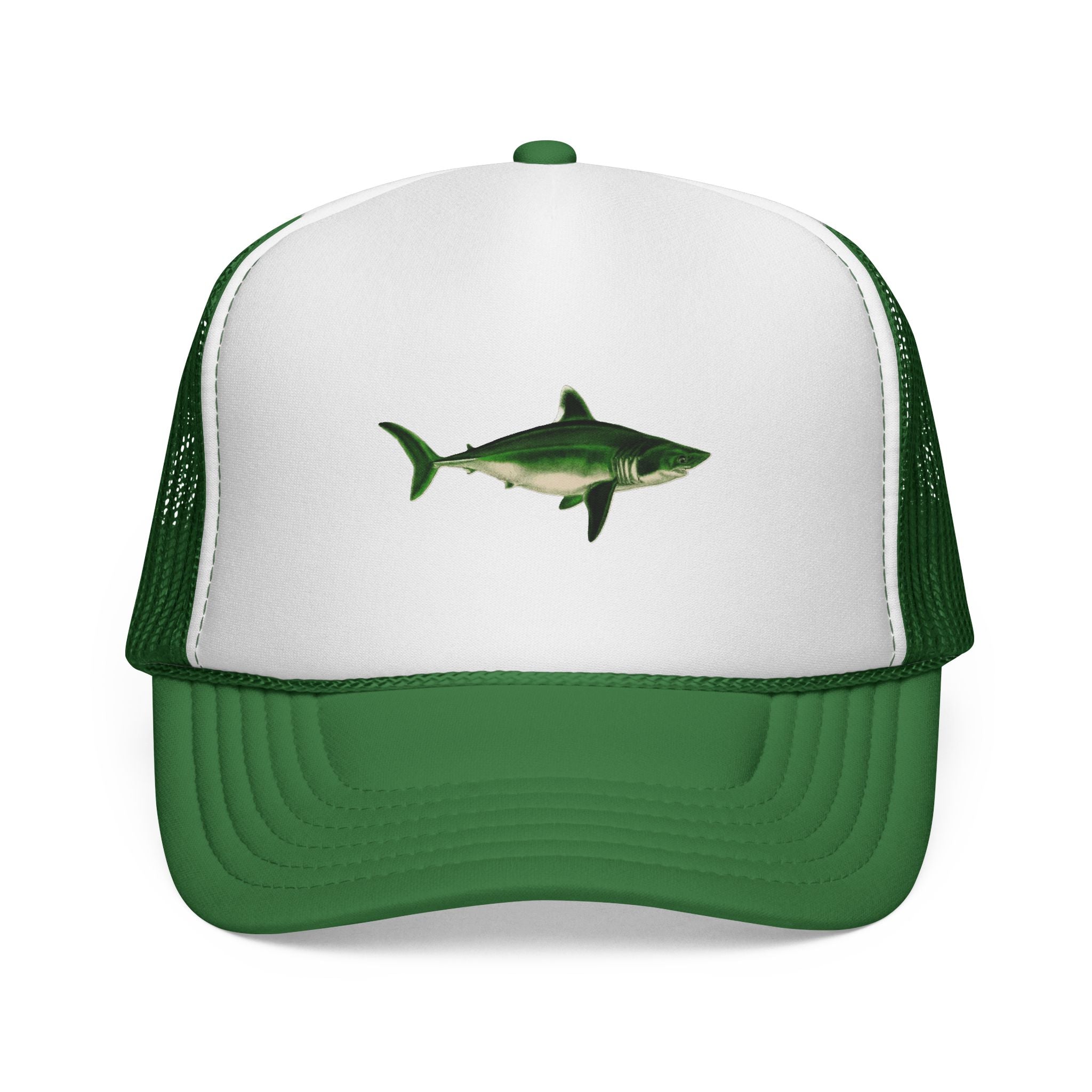 Shark Trucker Cap — Coastal Fishing Hat