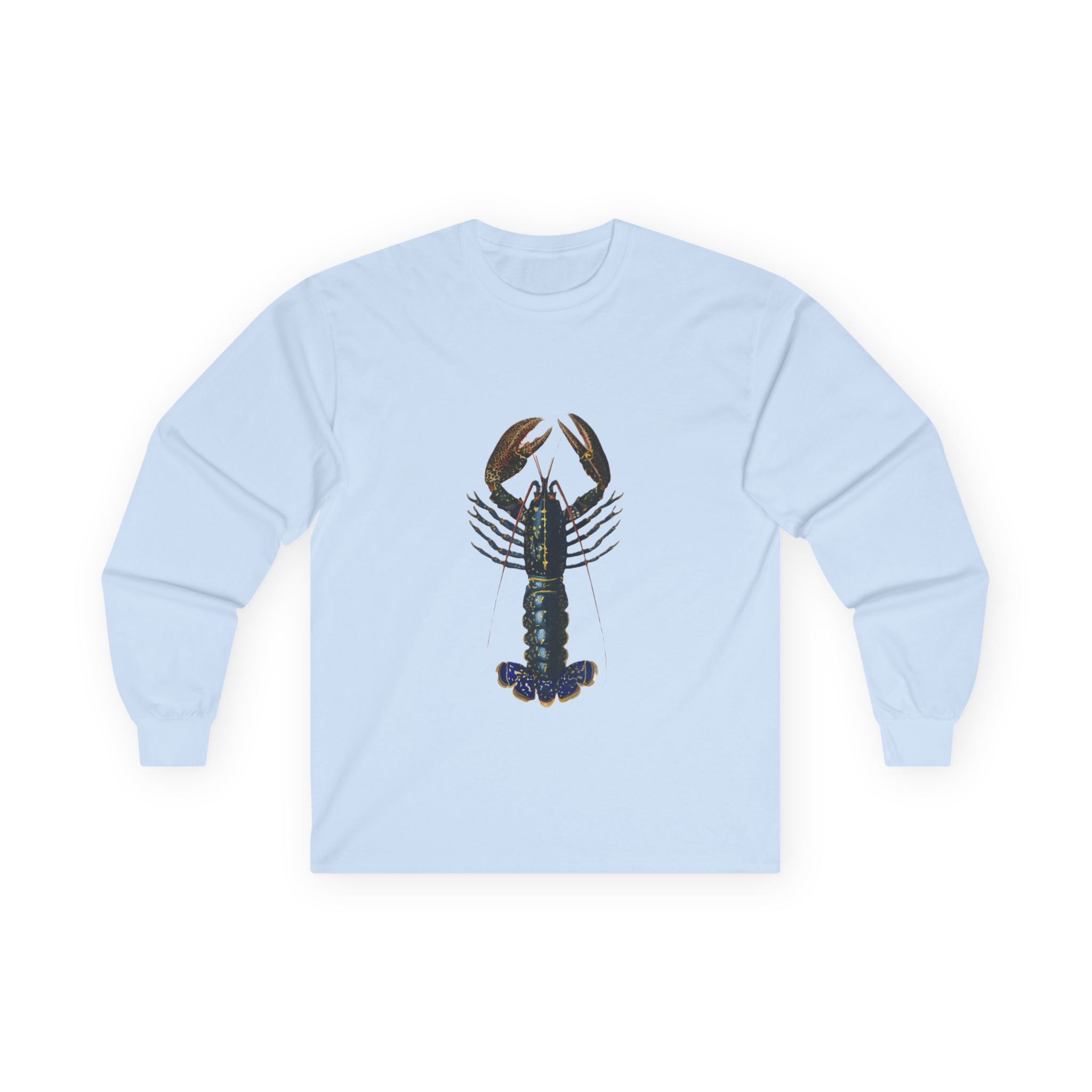 Lobster Long Sleeve Tee — Coastal Fishing Shirt