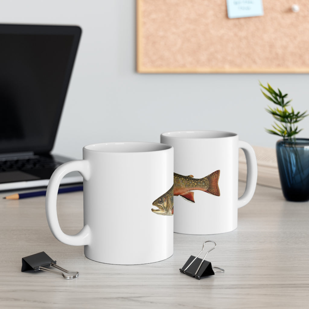 Fish Mug - Male Trout (11 oz)