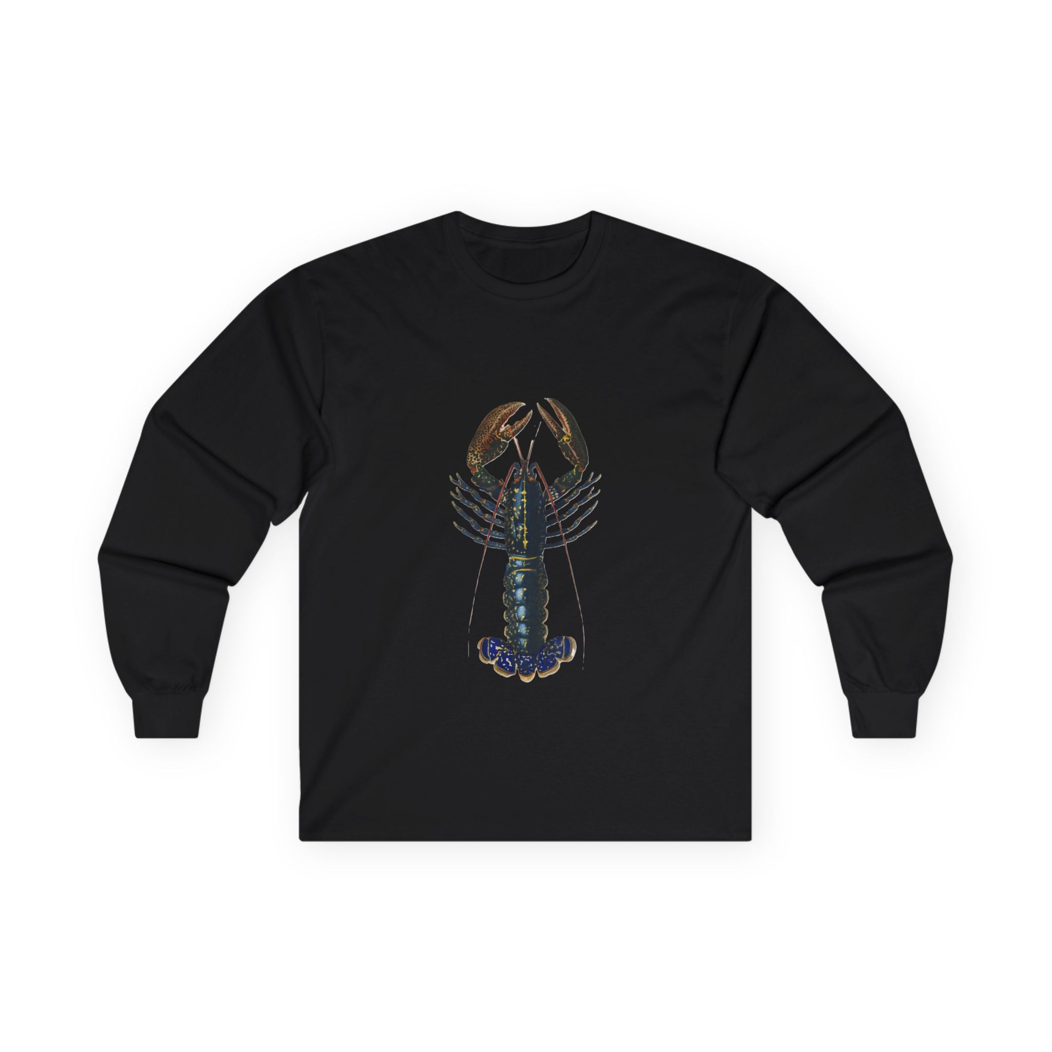 Lobster Long Sleeve Tee — Coastal Fishing Shirt