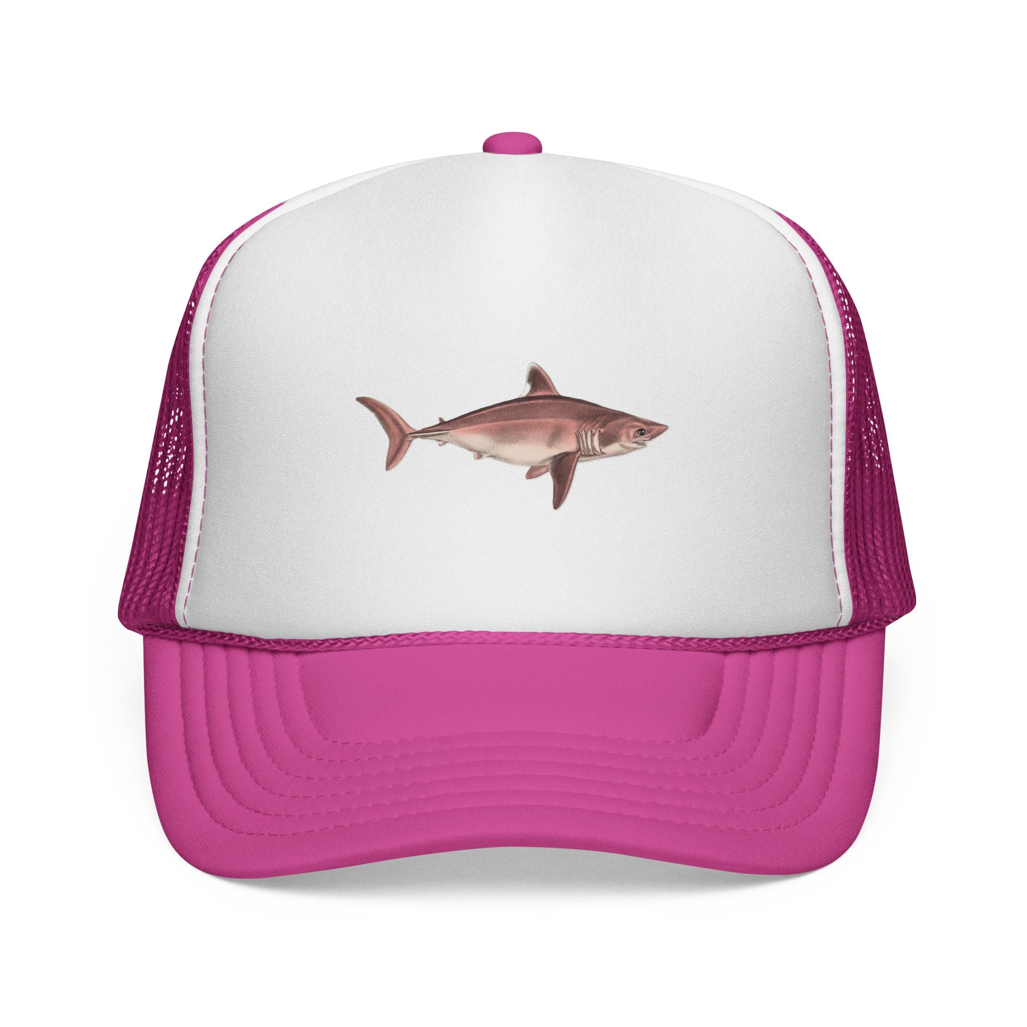 Shark Trucker Cap — Coastal Fishing Hat