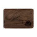 Engraved Floral Crest Wooden Cutting Board – Kitchen Serving Board