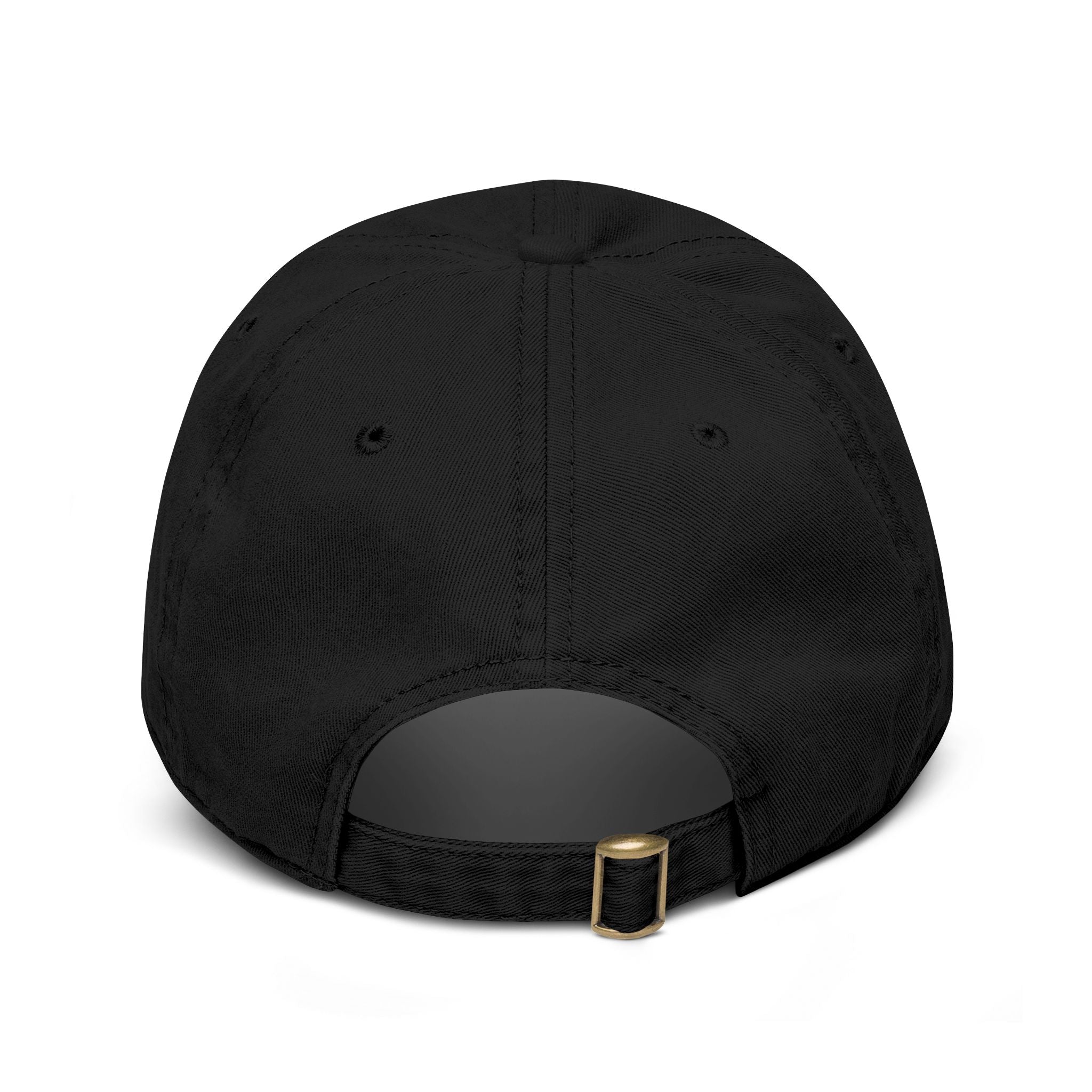 Washed Baseball Cap with Mini Baseball Embroidery — Vintage Sport Dad Hat