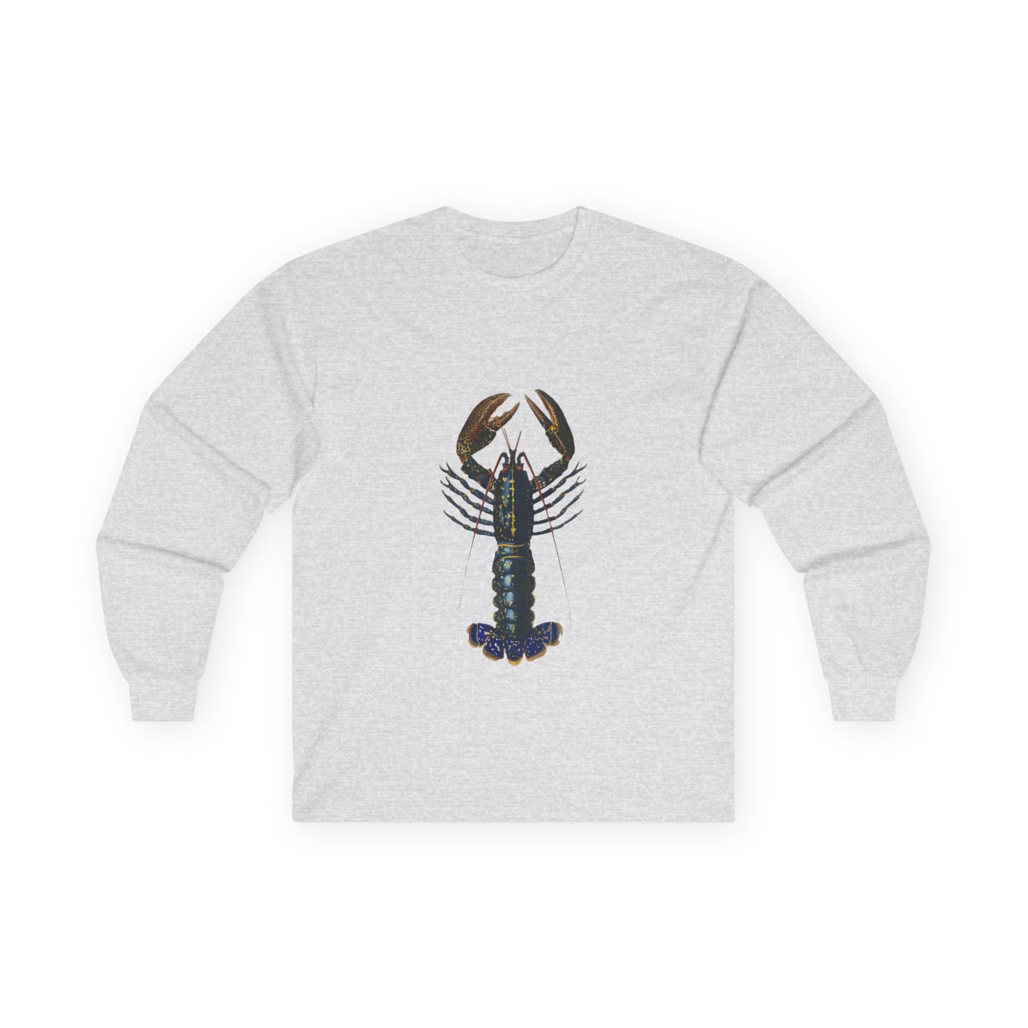Lobster Long Sleeve Tee — Coastal Fishing Shirt