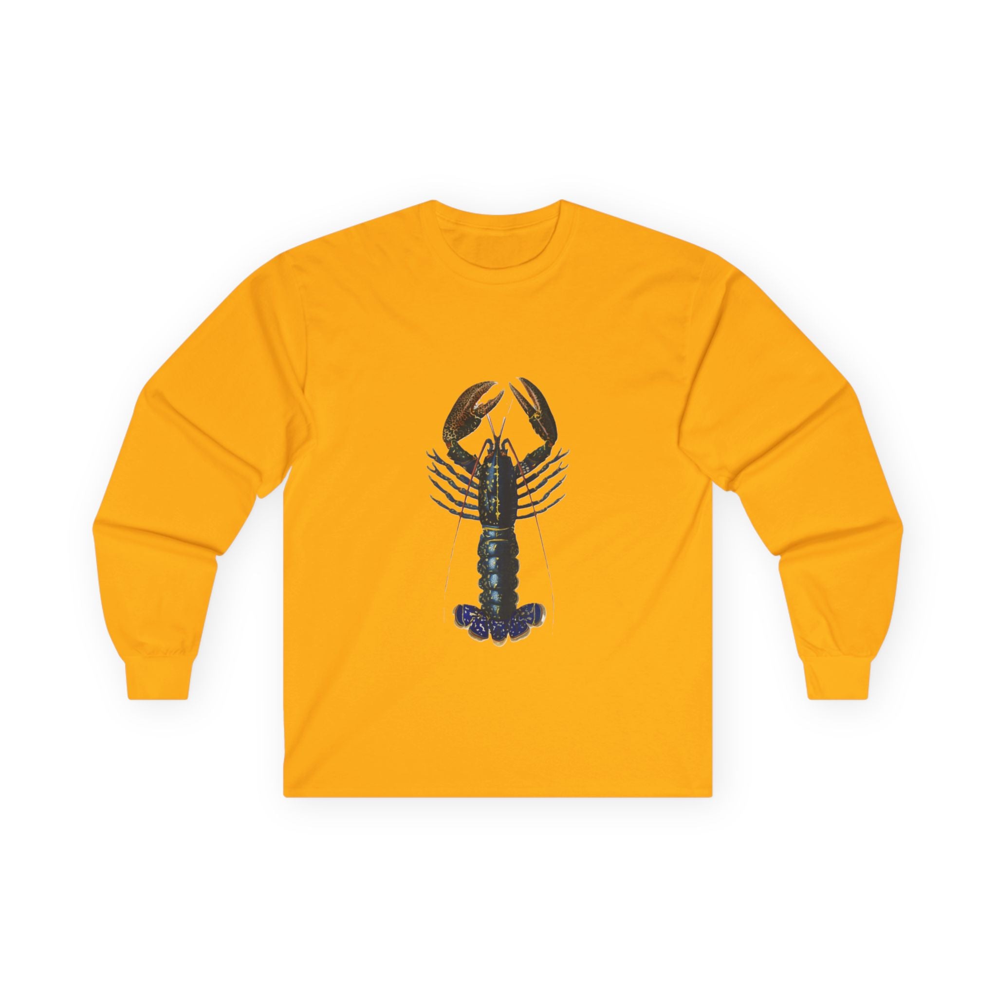 Lobster Long Sleeve Tee — Coastal Fishing Shirt