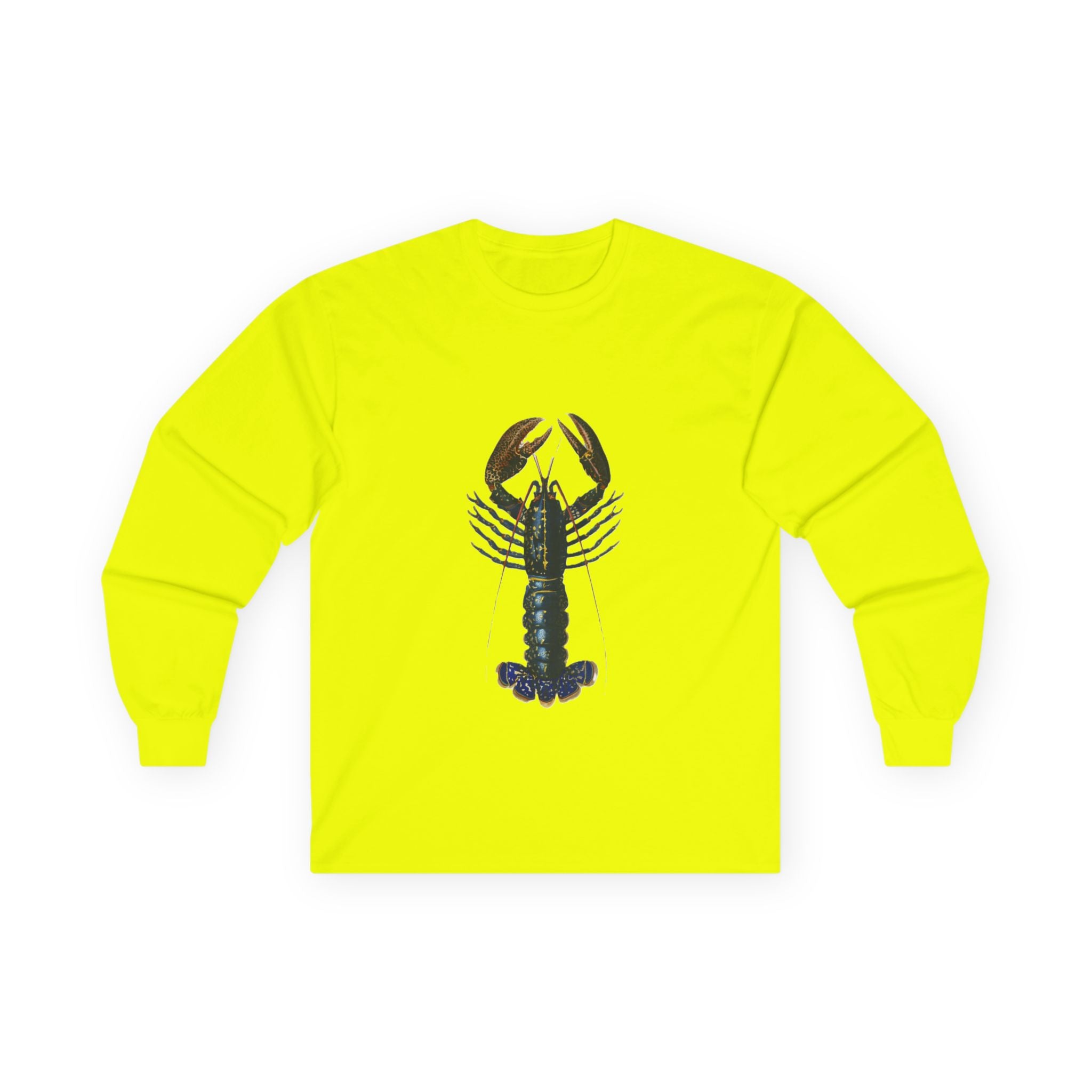 Lobster Long Sleeve Tee — Coastal Fishing Shirt