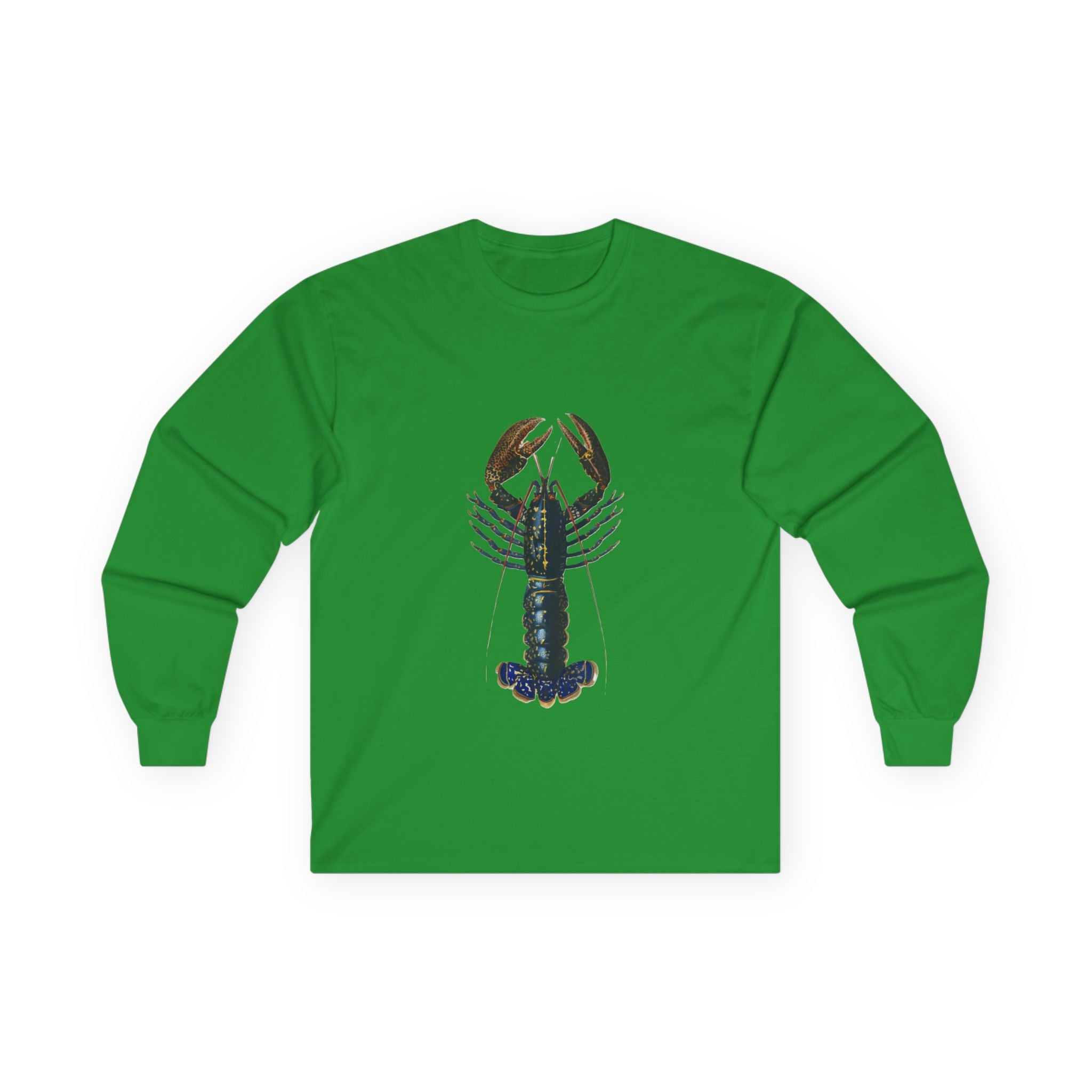 Lobster Long Sleeve Tee — Coastal Fishing Shirt