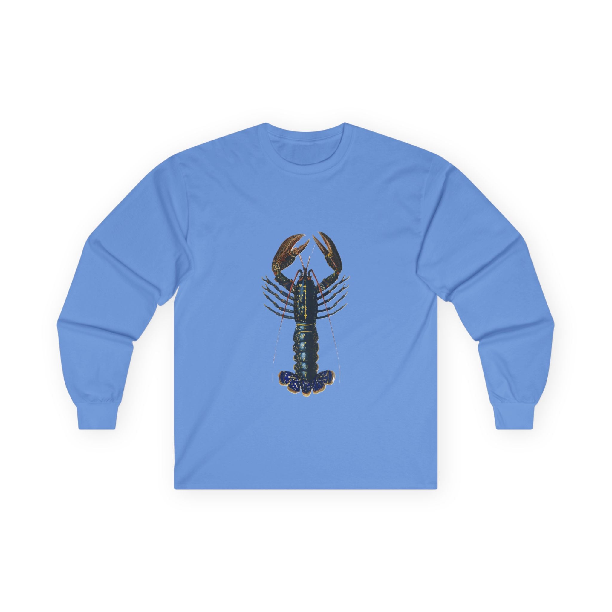 Lobster Long Sleeve Tee — Coastal Fishing Shirt