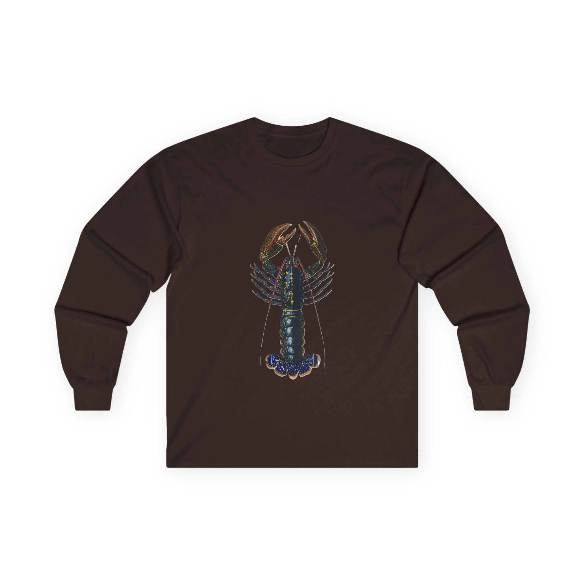 Lobster Long Sleeve Tee — Coastal Fishing Shirt